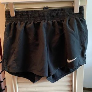 black nike dri -fit shorts